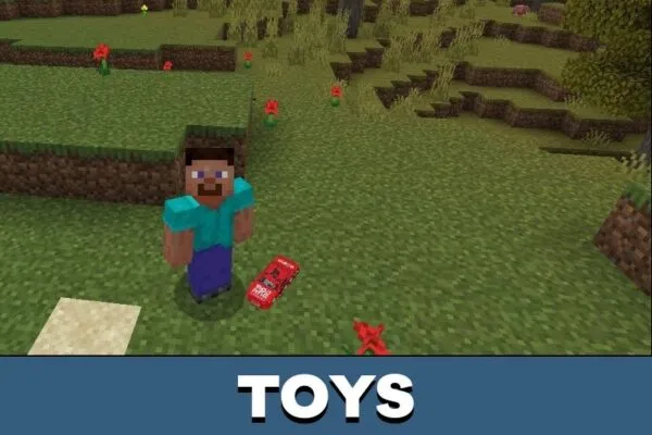 Toys from Nascar Mod for Minecraft PE