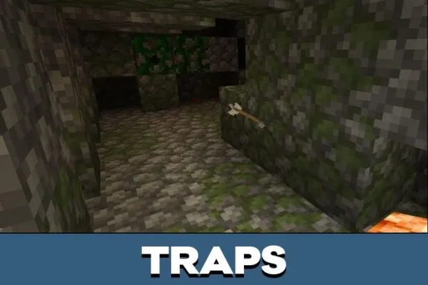 Traps from Garou Mod for Minecraft PE