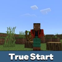 True Start Mod for Minecraft PE