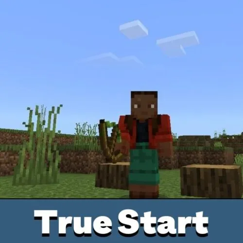 True Start Mod for Minecraft PE