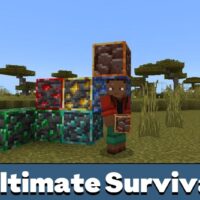 Ultimate Survival Texture Pack for Minecraft PE