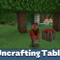 Uncrafting Table Mod for Minecraft PE