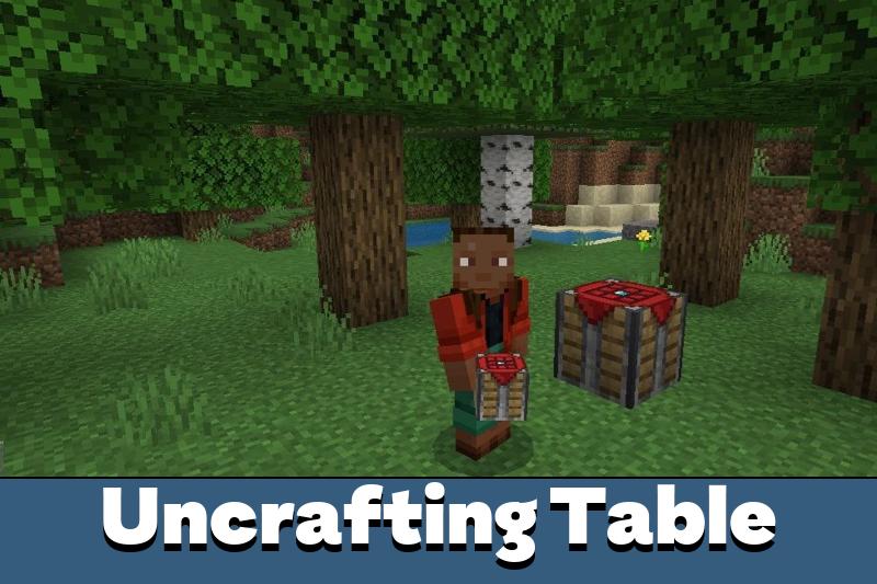 Download uncrafting table mod for minecraft pe uncrafting table mod