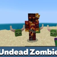 Undead Zombie Mod for Minecraft PE