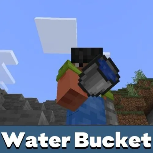 Water Bucket Challenge Mod for Minecraft PE