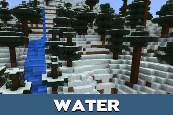 Water from Mosaic Texture Pack for Minecraft PE