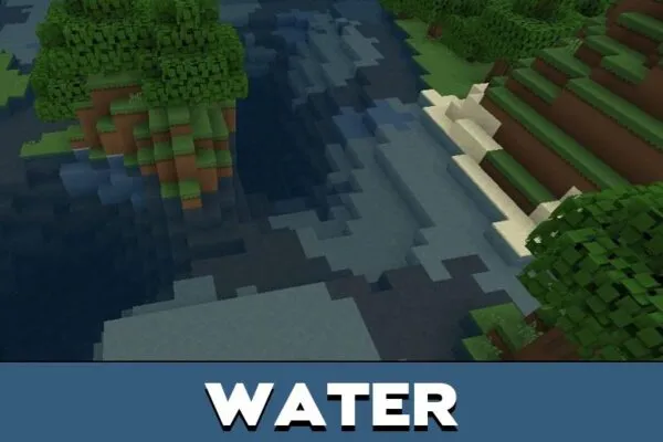 Water from Paper Cut Out Texture Pack for Minecraft PE