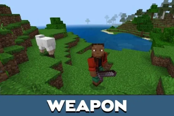 Weapon from Random Items Mod for Minecraft PE