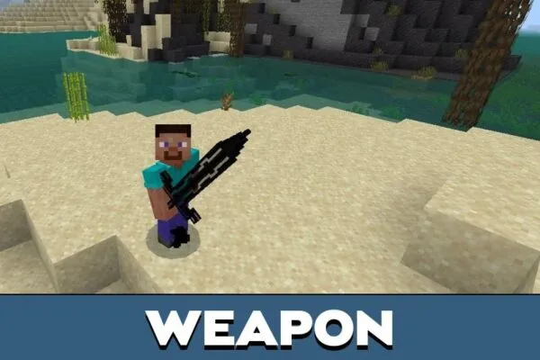 Weapon from Dark Magic Mod for Minecraft PE