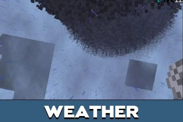 Weather from Realistic Survival Mod for Minecraft PE