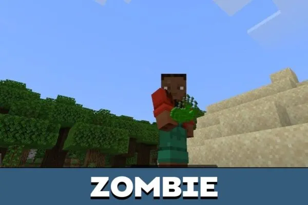 Zombie from Essence Foundry Mod for Minecraft PE