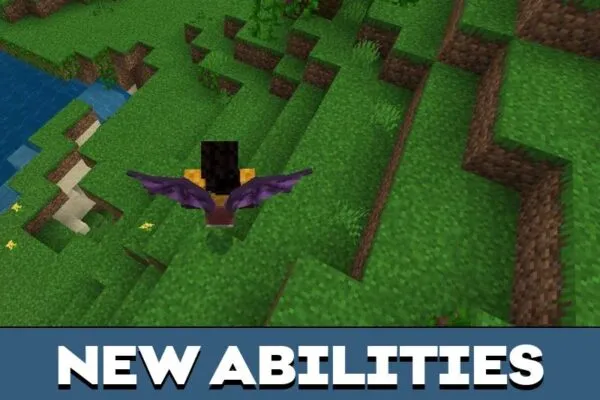 Abilities from Drop Wings Mod for Minecraft PE