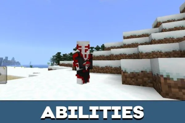 Abilities from Spiderman 2 Mod for Minecraft PE