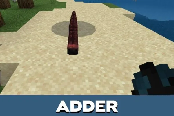 Adder from Wannabestiary Mod for Minecraft PE