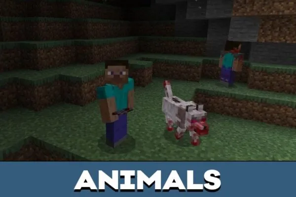 Animals from 28 Weeks Later Mod for Minecraft PE