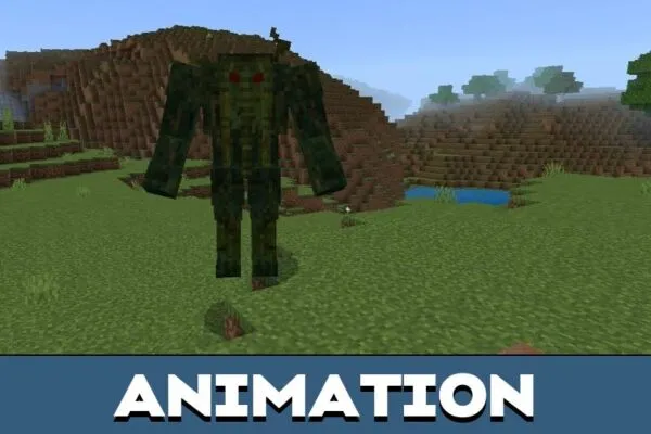 Animation from Moon Knight Mod for Minecraft PE