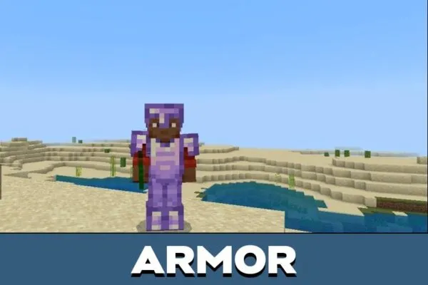 Armor from More Equipment Mod for Minecraft PE