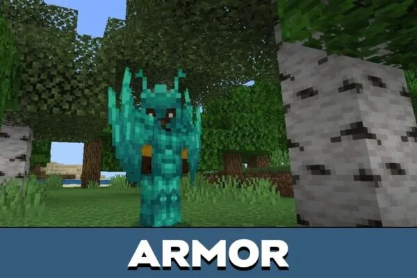 Armor from Oceanite Mod for Minecraft PE