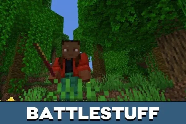 Battlestuff from Weapons from Dungeons for Minecraft PE