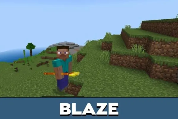 Blaze New Trident Mod for Minecraft PE