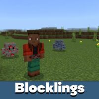 Blocklings Mod for Minecraft PE