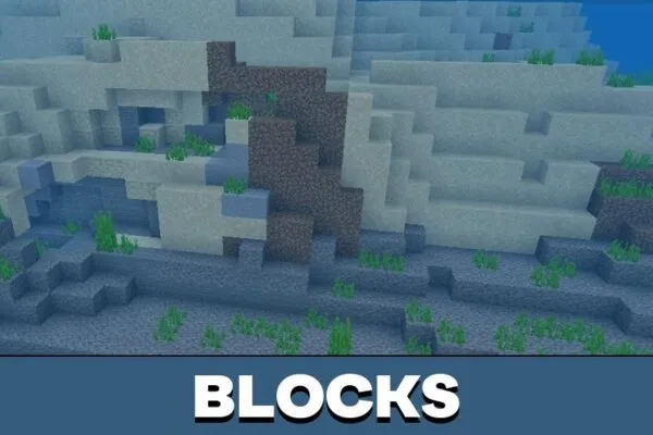 Blocks from Endless Ocean Mod for Minecraft PE