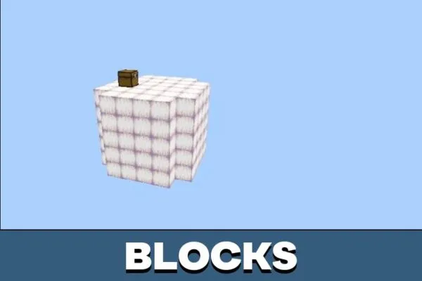 Blocks from Skyblock 2 Map for Minecraft PE