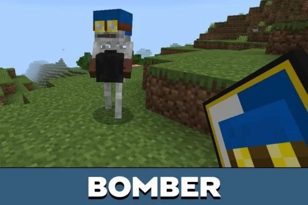 Bomber from Clash Royale Mod for Minecraft PE