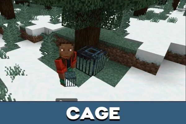 Cage from Workshops Mod for Minecraft PE