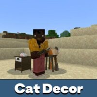 Cat Decorations Mod for Minecraft PE