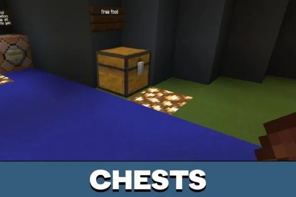 Chests from Achievements Super Map for Minecraft PE