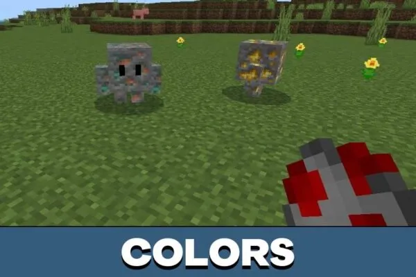 Colors from Blockings Mod for Minecraft PE