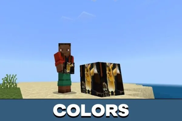 Colors from More Lighting Mod for Minecraft PE