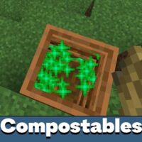 Compostables Mod for Minecraft PE