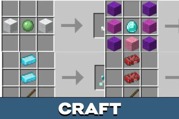 Craft from Dungeon Craft Mod for Minecraft PE