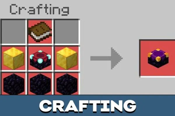 Crafting from System Enchantments Mod for Minecraft PE