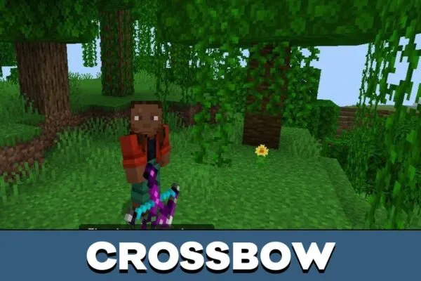 Crossbow from Weapons from Dungeons for Minecraft PE