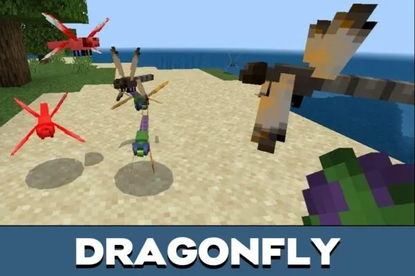 Dragonfly from Wannabestiary Mod for Minecraft PE