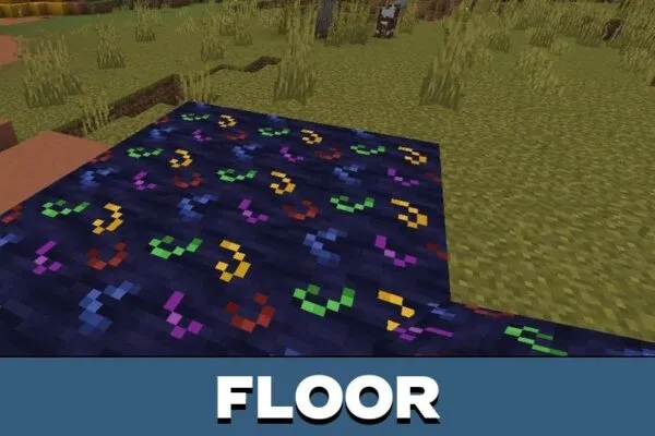 Floor from FNAF Decor Mod for Minecraft PE