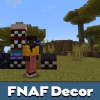 FNAF Decor Mod for Minecraft PE