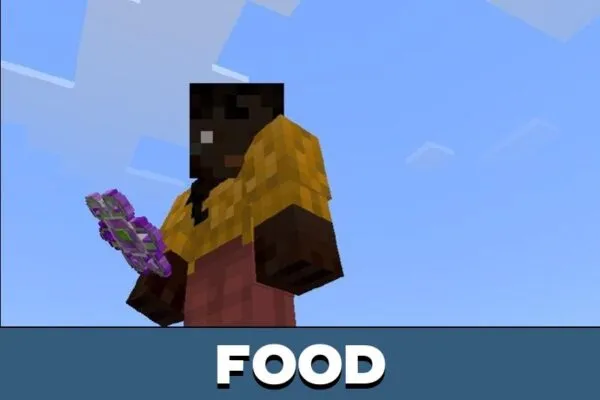 Food from Plants vs Zombies Mod for Minecraft PE