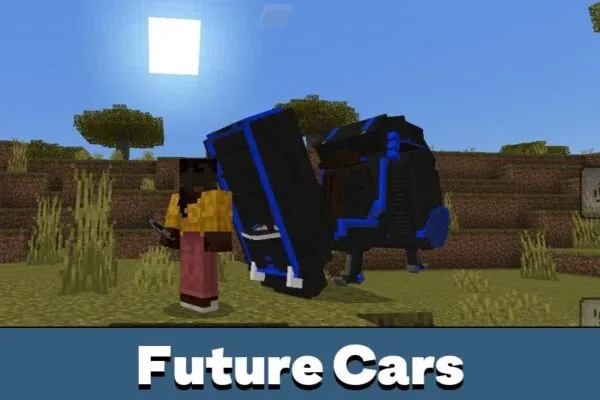 Future Cars Mod for Minecraft PE