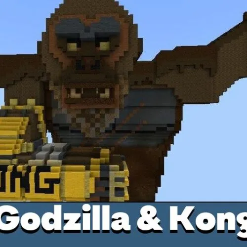 Godzilla and Kong Map for Minecraft PE