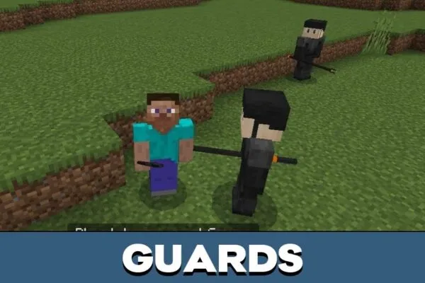 Guards from Moon Knight Mod for Minecraft PE