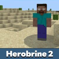 Herobrine 2 Mod for Minecraft PE