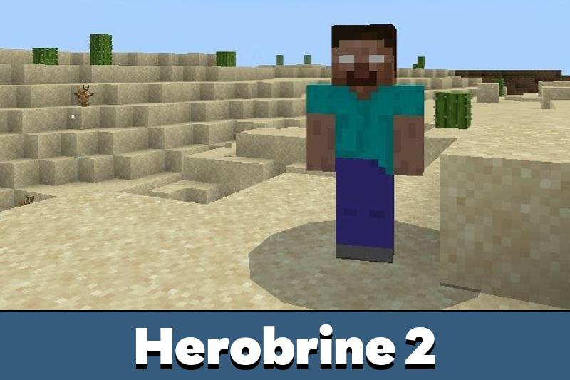 Herobrine 2 Mod for Minecraft PE