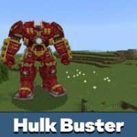 Hulk Buster Mod for Minecraft PE