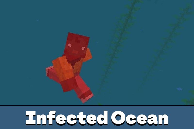 Infected Ocean Mod for Minecraft PE