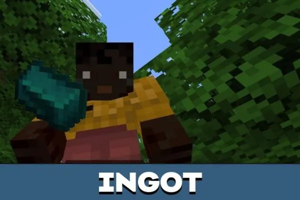 Ingot from Oceanite Mod for Minecraft PE