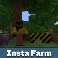 Insta Farm Mod for Minecraft PE